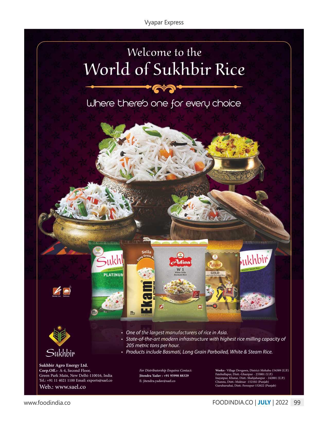 Sukhbir Rice